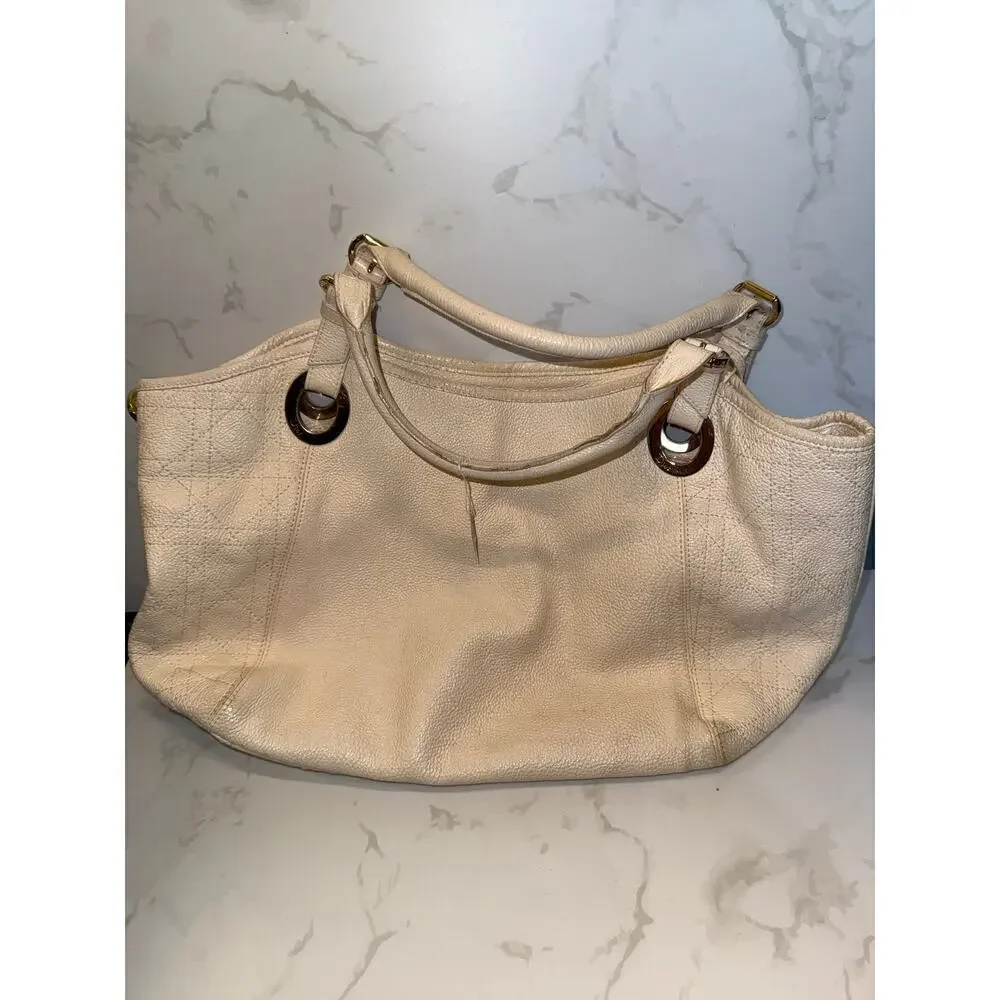 Dior Leather Tote Bag